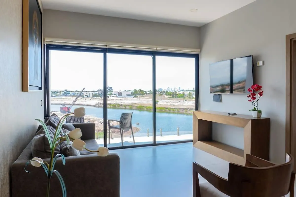 Elegante Departamento Con Vista A La Marina - 4A Apartment Mazatlan